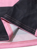 SC Long Sleeve Stripe Color Block Two Piece Pants Set HNIF-MC046
