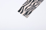 SC Long Sleeve Printed Slim Jumpsuit XEF-K6Q19503A