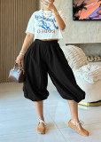 SC Solid Color Loose Lantern Pant AIL-372