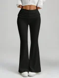 SC Color Block Patchwork Micro Flare Pants GMYS-WL260718