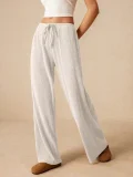 SC Solid Color Loose Wide Leg Pants GMYS-LWZ8268
