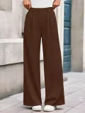 SC Solid Color Straight Pants GMYS-LWZ-FZ9163