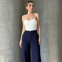 SC 3D Rose Flower Sling Vest GNZD-51333THD