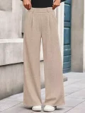 SC Solid Color Straight Pants GMYS-LWZ-FZ9163