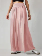 SC Solid Color Loose Wide Leg Pants GMYS-LWZ8062