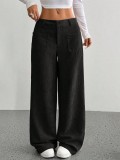 SC Solid Color Loose Corduroy Pants GMYS-LWZ8249
