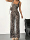 SC Leoaprd Printed Sleeveless Backless Jumpsuit GNZD-060051JBL