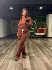 SC Casual Sport Long Sleeve Pants 2 Piece Set MEM-88729