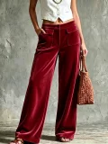 SC Solid Color Corduroy Casual Pants HMS-30004