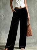 SC Solid Color Corduroy Casual Pants HMS-30004