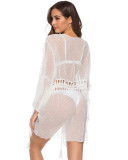 2019 Bohemian floating point Chiffon Shirt Women Long Cardigan Vintage Summer Beach Kimono Femininas Blouse