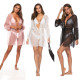 2019 Bohemian floating point Chiffon Shirt Women Long Cardigan Vintage Summer Beach Kimono Femininas Blouse