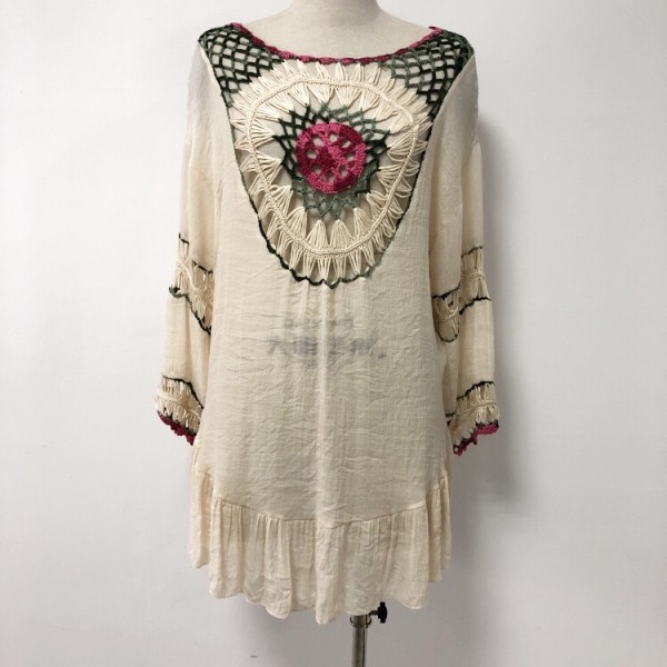 Summer beach dress 2019 bikini cover up beach Sexy Crochet Beach Cover Up Beach Dress 