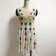 Woman Clothes Boho Blouse Crochet Cardigan Lace Handmade Knitting Casual Beach Wear Cover up