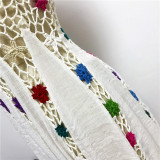 Woman Clothes Boho Blouse Crochet Cardigan Lace Handmade Knitting Casual Beach Wear Cover up