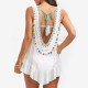 Sexy Backless With Pom Pom Design Cover Up Women Swimsuit Cover up Beachwear 