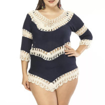  2019 Hot Sexy Women Lace Crochet Dress Summer Beach See Through MIni Dress 