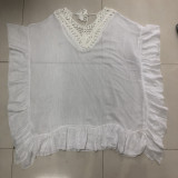 wholesale cotton handmade Crochet beach dress ladies swim wear factory 