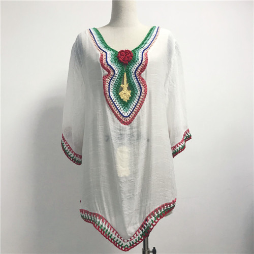 Beach Clothes Summer Lady Cover-Up Dress Bikini Set Girl Swimwear Beachwear Swimsuit 