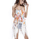 Summer summer women beachwear bohemian clothing bikini smock hand hooks tassel cloak hallow out dress