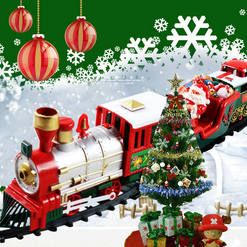 santa train set