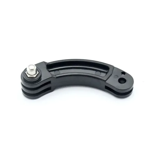 BGNing Helmet Short Type Bending Extension Arm Connector Mount 7.5cm for Action Camera Hero 7/6/5/4/3+/3/2/1 Accessories