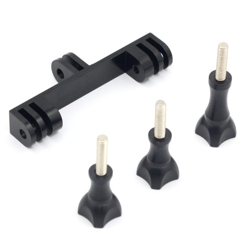 BGNing Action Cameras Accessory Bracket Connector Tripod Mount Monopod Holder for Gopro Hero 5 4 3+ 3 yi SJcam SJ4000 With Screws