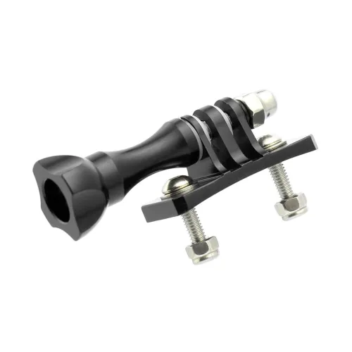 BGNing CNC Skydiving Helmet Fixed Mount with Long Screw for GOPRO all series 5 4 3 /yi /GitUp /SJ4000 SJ5000 SJ6000 SJcam Action Camera