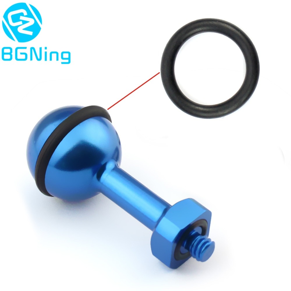 BGNing 10PCS O-type Silicone Rubber Ring Waterproof O-ring Adapter for GOPRO yi Action Sports SLR Camera Diving Ball Head Accessory