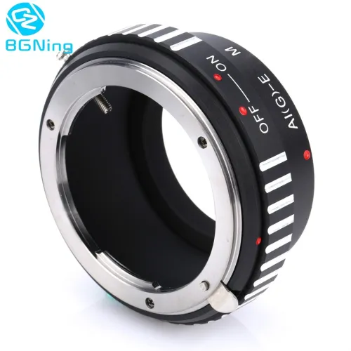 BGNING Camera Lens Adapter Ring AI(G)-EF.M for Nikon AI D S G Lens to for Canon EF-M EOS-M EFM EOSM M2 M3 EOSM5 EOSM6 M10 Camera