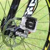 BGNING Portable Bicycle Camera Mount Wheel Hub Bracket Sport Action Camera Bike Mount Holder for GoPro Hero 5 4 3 3+ 2 Xiaomi Yi