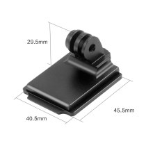 BGNing New Upgraded Helmet Fixed Mount Base Adapter Holder for All GOPRO 3 4 5 6 / SJcam / Yi Action Video Sports Cameras Accessories