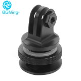 BGNing Aluminum Alloy Diving Tripod Monopod Mount Adapter Screw with 1/4'' Hot Shoe Connector for Gopro Hero 7 OSMO Action EKEN Camera