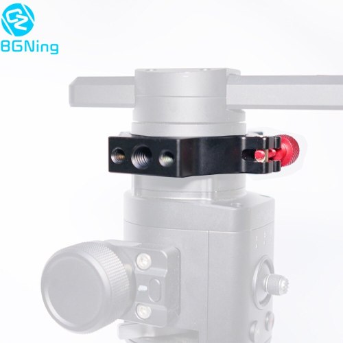 BGNing Stabilizer Expansion Clip Ring Adapter Mounting Monitor Mic LED Light for DJI Ronin S Gimbal SLR Camera Photography Accessories