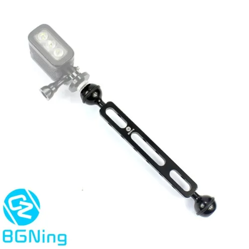 BGNing Aluminum Diving Fill Light Frame Connect Adapter Joint for Gopro Hero 5 4 Session yi Sjcam Action / DSLR Cameras 20cm / 13cm