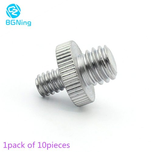 BGNing 1pack of 10pcs Internal and External 1/4-1/4 1/4-3/8 Screw Nut Photo Studio Accessory Multi-standard Adapter Screws