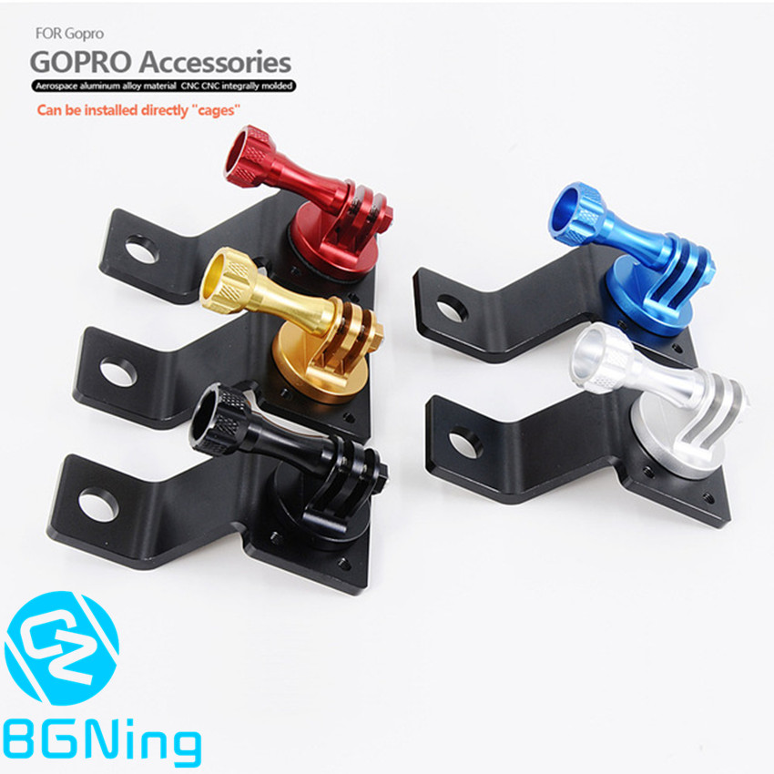 BGNing Aluminum Car Mount Bicycle Bracket Motorcycle Tripod Adapter Kit for for GoPro HERO 7 6 5 4 3 yi Sports Action Cameras Accessory