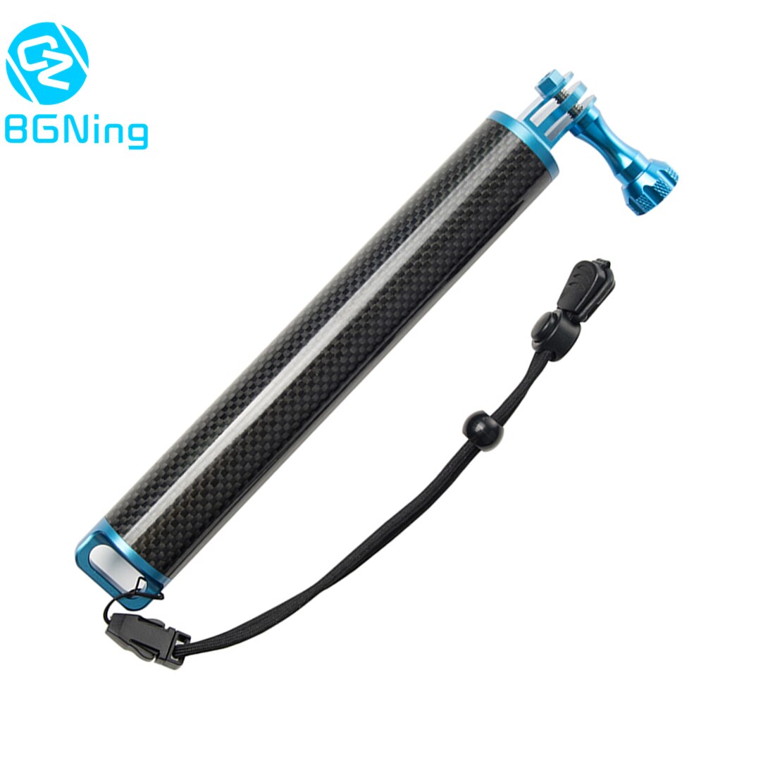 BGNing Carbon Fiber Buoyancy Stick Floating Tripod Handheld Selfie Stick for DJI Osmo Action for Gopro Hero Yi EKEN Camera Diving Parts