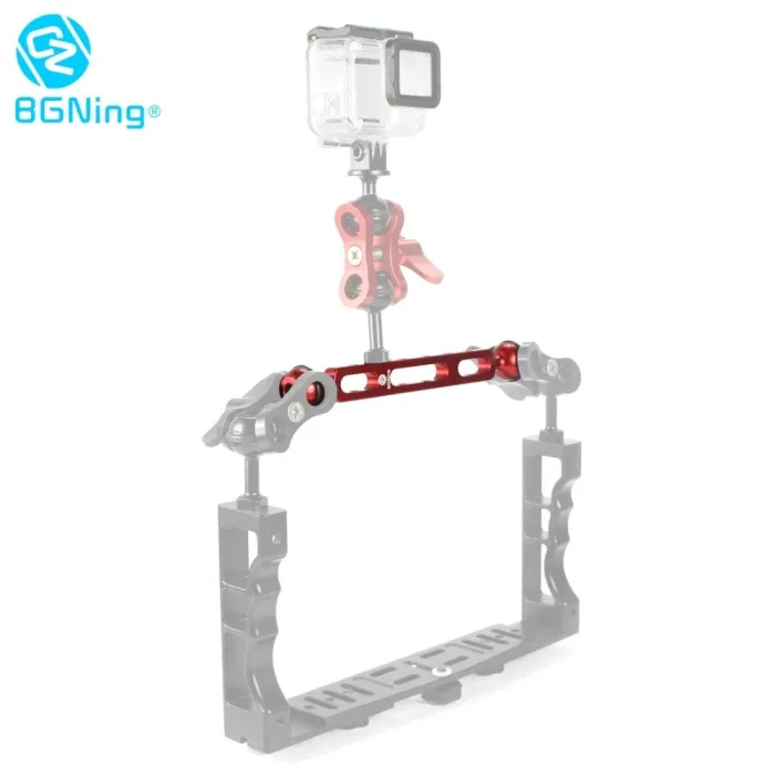 BGNing Diving Bracket Arm Camera Light Frame Tripod Connect Adapter Mount 20cm 13cm for Gopro Hero 7 6 5 4 Session yi for SONY DSLR SLR