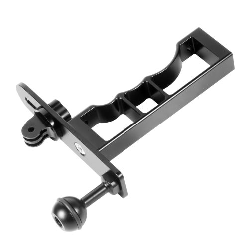 BGNing Single Handheld Diving Photo Studio Bracket Frame Mount Kit for GoPro Hero13 7 5 4 3 Session yi Sports Camera Handle Grip Monopod