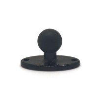 BGNing 1 Inch Rubber Ball Adapter Mounting Plate for RAM Mounts for Garmin ZUMO Plate for Gopro Camera Smartphones Extension Arm Parts