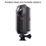 BGNing digital camera diving swimming protection Waterproof case for Insta360 ONE X panoramic camera