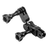 BGNING​ Ball Joint Mount Adapter Aluminum Alloy 360 Degree Rotation Swivel Arm Mount Pivot Extension Accessories Buckle Mount with Aluminium Wrench for Sports Camera Accessories