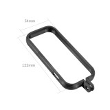 BGNing Bicycle Clip Aluminum Alloy Sports Camera 360 Degree Rotating Tube Holder with Tripod Protective Frame Bracket for Insta360 ONE X