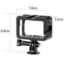 BGNING Action Camera Metal Rabbit Cage Protective Shell Case Cover Vlog for DJI OSMO Sport Camera Accessories