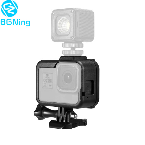 BGNing Plastic Protective Frame for GoPro Hero 8 Black Sports Camera Case Border Protector Cover Housing Mount Base for Gopro8