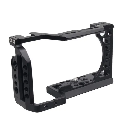 BGNing Aluminum Camera Cage for Canon EOS M50 M5 DLSR Protect Cover w/ Top Handle Quick-Rease Plate Cold Shoe Mount Photography