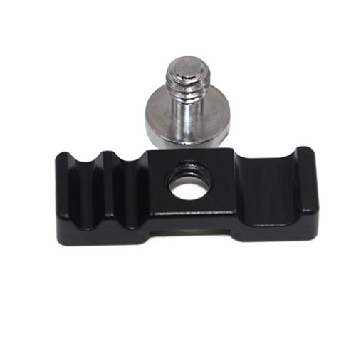 BGNING Aluminum Alloy Photography Extension Accessory Rabbit Cage Handle 1/4 And 3/8 Thread Expansion Hot Shoe Handle, Hot Shoe Extension Plus a Small Wire Clip