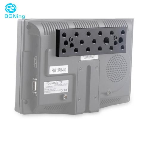 BGNing Aluminium Alloy Universal SLR Camera Battery Connecting Plate Tripod Monitor Stabilizer Adapter Expansion Board