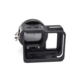BGNing Housing Shell CNC Aluminum Alloy Protective Cage with 52mm UV Lens Filter for GoPro HERO8 Action Camera Accessories